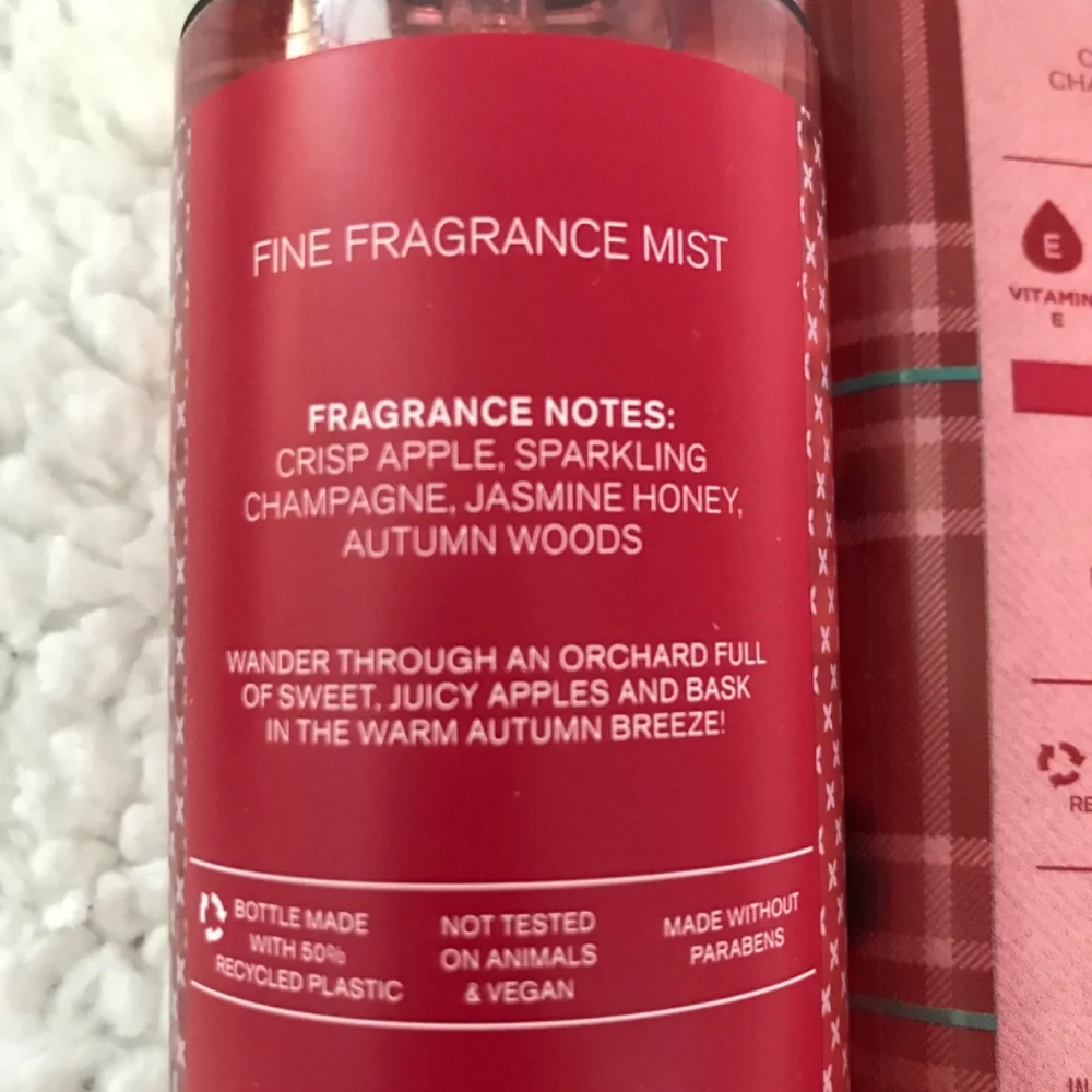 🌻NWT Champagne Apple and Honey Set of Lotion and Fragrance Spray